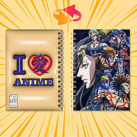 Блокнот А6 на пружині в клітинку 48 арк. Shuumatsu no Valkyrie / Повість про кінець світу 003