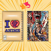 Блокнот А6 на пружині в клітинку 48 арк. Shuumatsu no Valkyrie / Повість про кінець світу 005