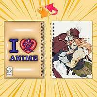Блокнот А6 на пружині в клітинку 48 арк. Shuumatsu no Valkyrie / Повість про кінець світу 013