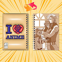 Блокнот А6 на пружині в клітинку 48 арк. Shuumatsu no Valkyrie / Повість про кінець світу 014