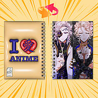 Блокнот А6 на пружині в клітинку 48 арк. Shuumatsu no Valkyrie / Повість про кінець світу 017