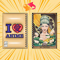 Блокнот А6 на пружині в клітинку 48 арк. Shuumatsu no Valkyrie / Повість про кінець світу 019