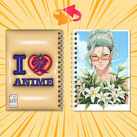 Блокнот А6 на пружині в клітинку 48 арк. Shuumatsu no Valkyrie / Повість про кінець світу 020