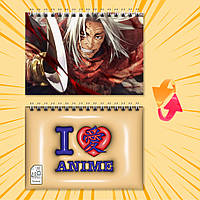 Блокнот А6 на пружині в клітинку 48 арк. Shuumatsu no Valkyrie / Повість про кінець світу 024