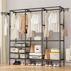 Вішалка для одягу підлогова на 3 секції RD-9007