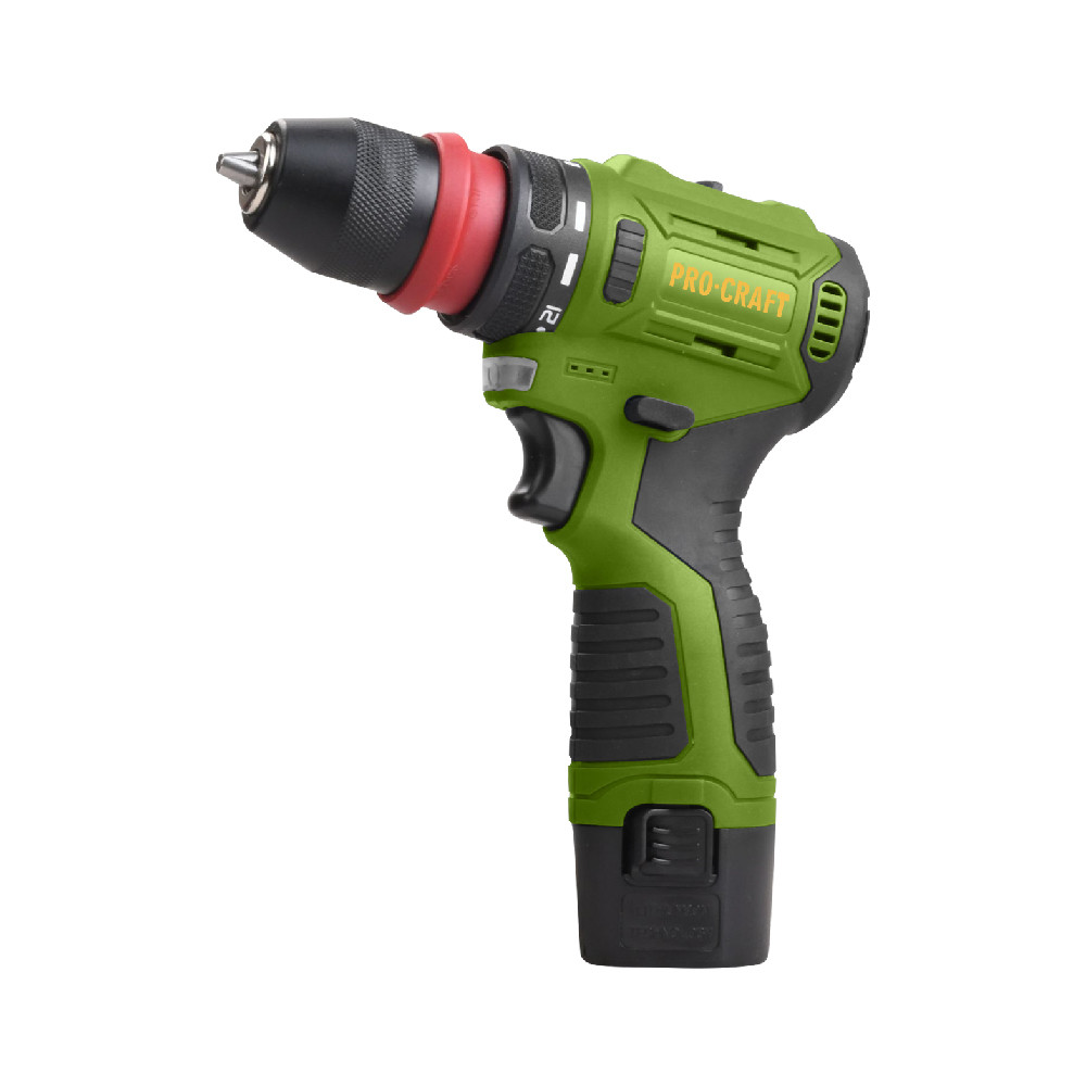 Шуруповерт Procraft PA12Pro DFR, 22 Нм, 2 акумулятори 12 В, 2 Аг
