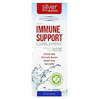 American Biotech Labs, Silver Biotics, Daily Immune Support Supplement with SilverSol Technology, 16 fl oz (473 ml), оригінал