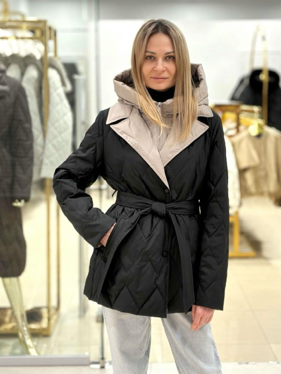 Жіноча куртка CHANEVIA 25136 Black, фото 1