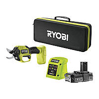 Секатор акумуляторний Ryobi ONE+ HP RY18SCXA-120T 18В акб 1х2Аг ЗП d різа 28мм 0.83кг кейс (5133005788)