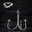 Блешня тейл спіннер для риболовлі 5 шт оснащені гачком потрійного типу в кейсі 7 г, 50 мм, фото 5
