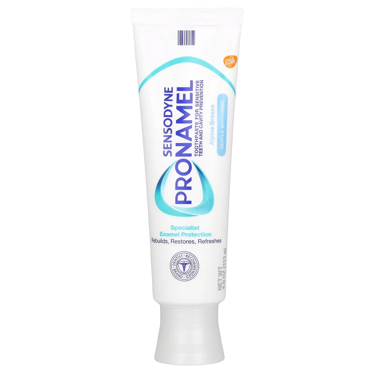 Sensodyne, ProNamel, м'яка відбілююча зубна паста, 113 г (4,0 унції) SSD-85 000, Київ