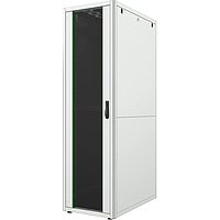 Шафа MIRSAN 19", 42U, GTN, склянні двері, 600x1000 мм, максимально 1000 кг, сіра (MR.GTN42U61DE.02)