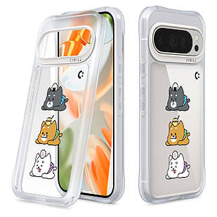 Чохол Spigen Cyrill UltraSheer Shibas для Google Pixel 9 | 9 Pro ACS08728