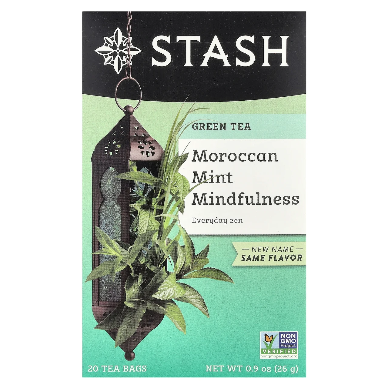 Stash Чай, Зелений чай, марокканська м'ята, 20 чайних пакетиків, 0,9 унції (26 р), Київ
