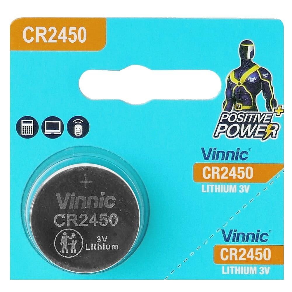 Батарейка Vinnic CR2450 літієва (BAT021)