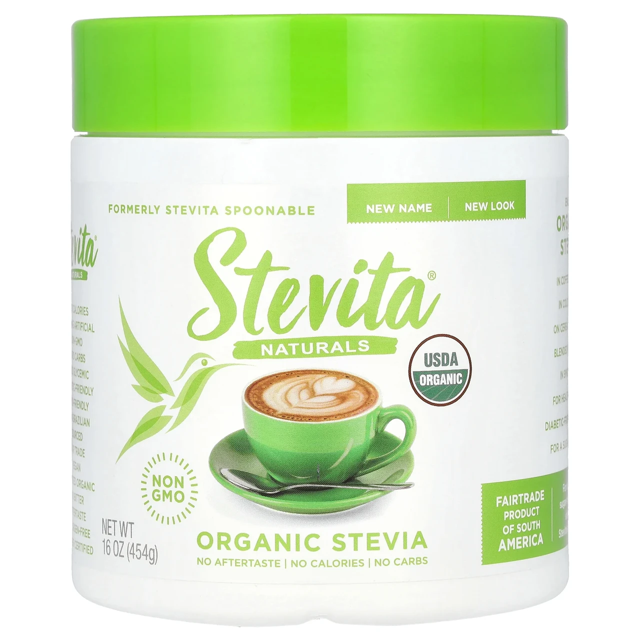 Stevita, Naturals, органічна стевія, 454 р (16 унцій) STE-005, Київ