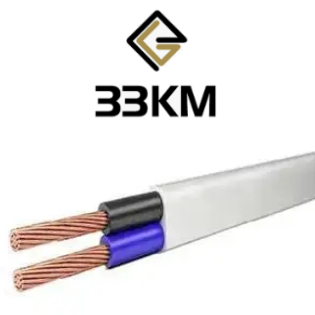 Провід ШВВП 2х1,5 ЗЗКМ Запоріжжя плоский, фото 1