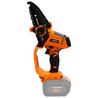 Пила ланцюгова акумуляторна Tekhmann TCMC-4/i20 20В шина 10см різ 6.9м/с 1.27кг (без АКБ і ЗП) (853683)