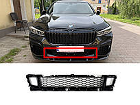 Решітки в бампер середня на BMW 7 Series G11 / G12 2019-2023 року