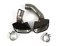 Насадки на вихлоп Full Black ( Sport бампер ) на BMW X5 F15 2013-2018 року