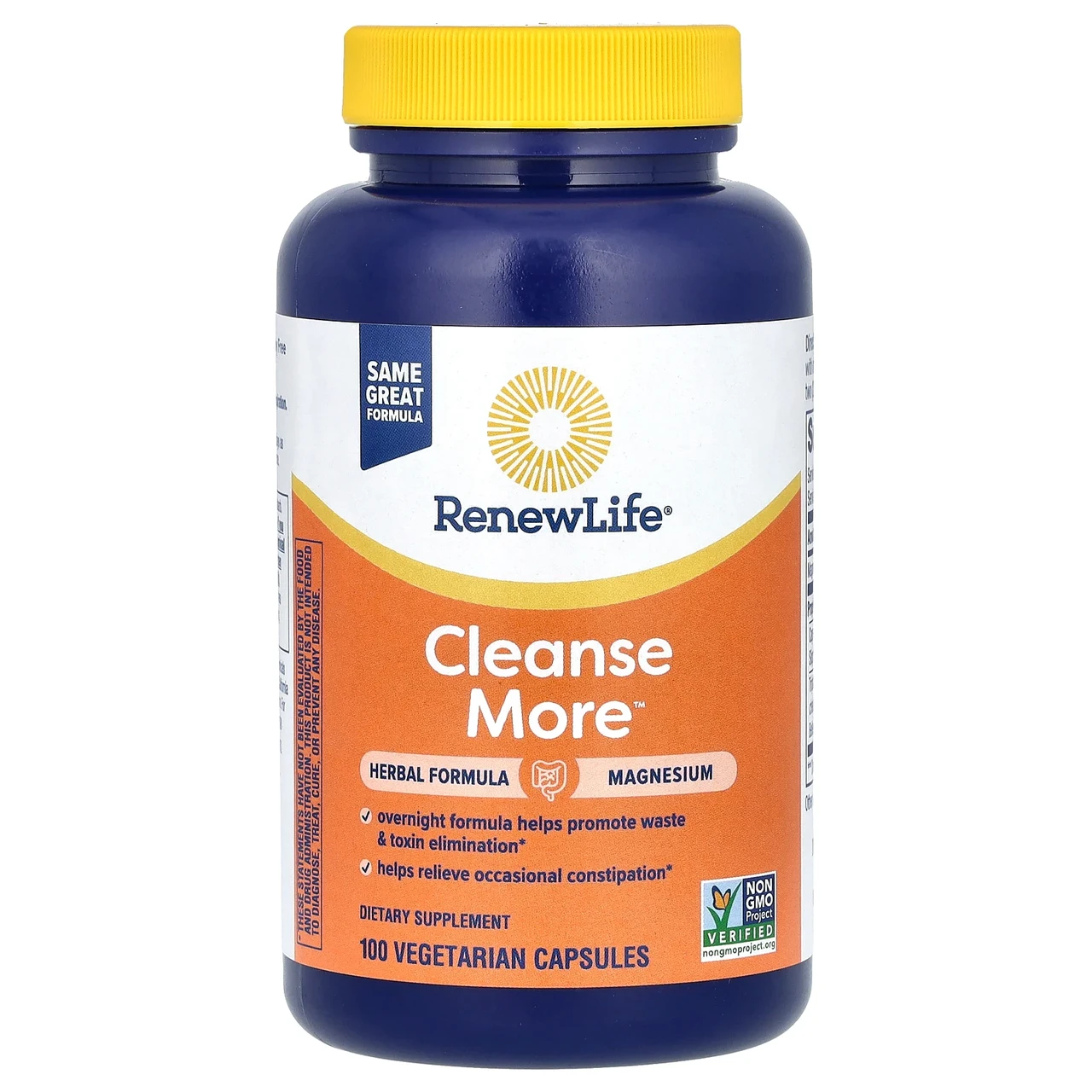 Renew Life, CleanseMore, 100 капсул вегетаріанських, Київ