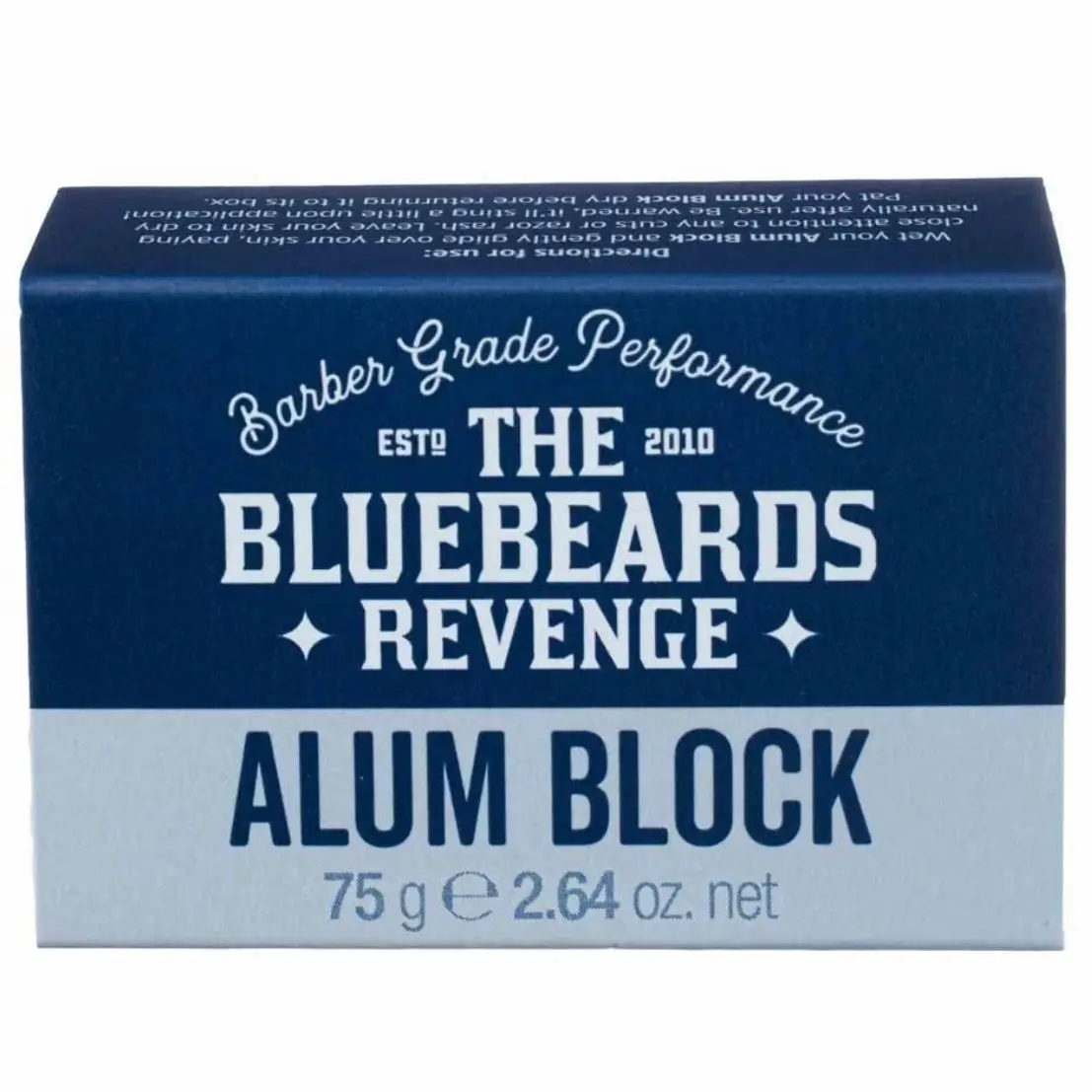 Камінь від порізів The Bluebeards Revenge Alum Block 75 гр