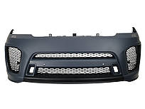 Передній бампер ( стиль SVR ) на Land Rover Range Rover Sport L494 2017-2022 року