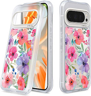 Чохол Spigen Cyrill UltraSheer Watercolor Florals  для Google Pixel 9 | 9 Pro ACS08730