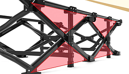 Ліжко-розкладачка | Зелений | навантаження до 200 кг | з матрасом | LEOBRO CC-S11 | для вдома, на дачі, або в подорожі, фото 5