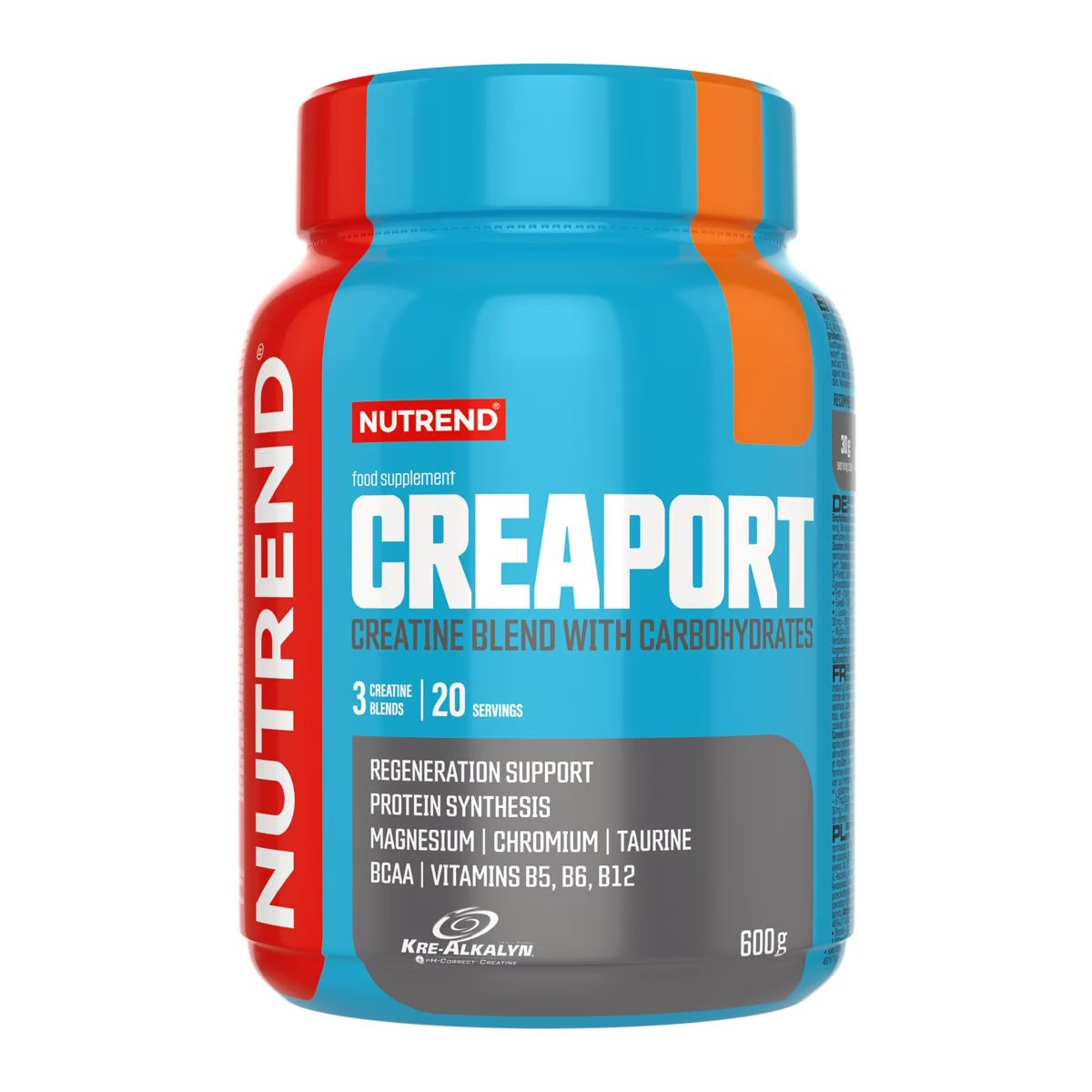 Креатин Nutrend Creaport, 600 грам Апельсин