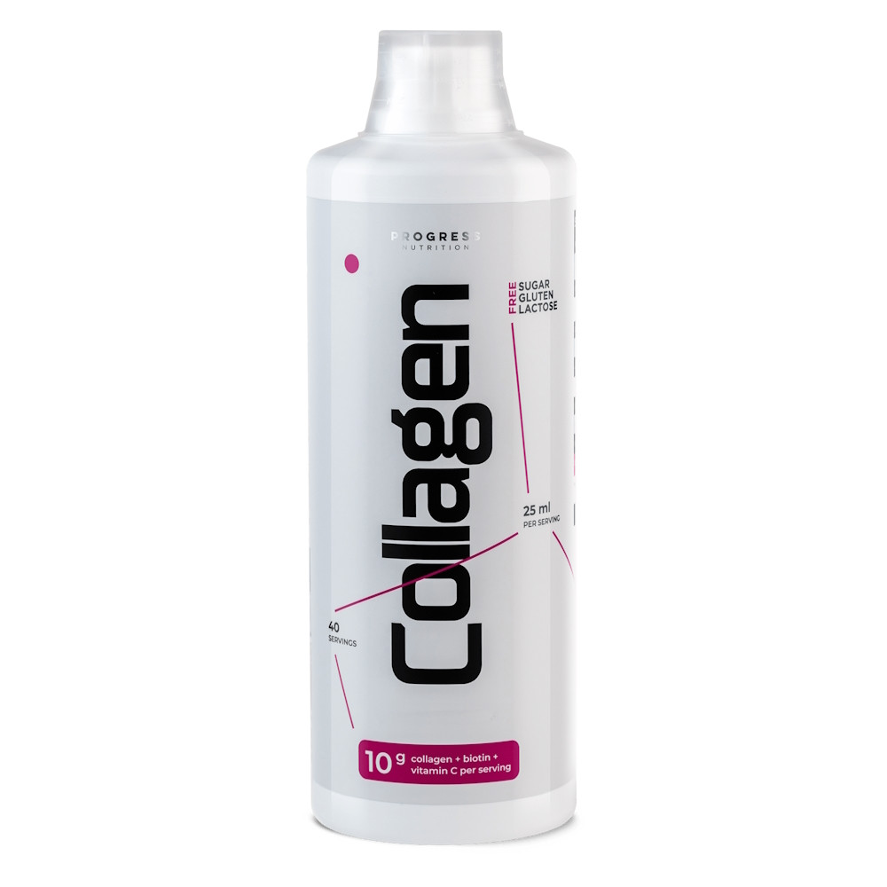 Препарат для суглобів і зв'язок Progress Nutrition Collagen, 1 л Ожина