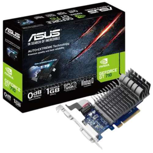 Відеокарта GeForce GT 710 2GB Asus Evo D5 (GT710-SL-2GD5-BRK-EVO)