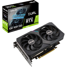 Відеокарта GeForce RTX 3060 12GB Asus Dual V2 OC LHR (DUAL-RTX3060-O12G-V2)