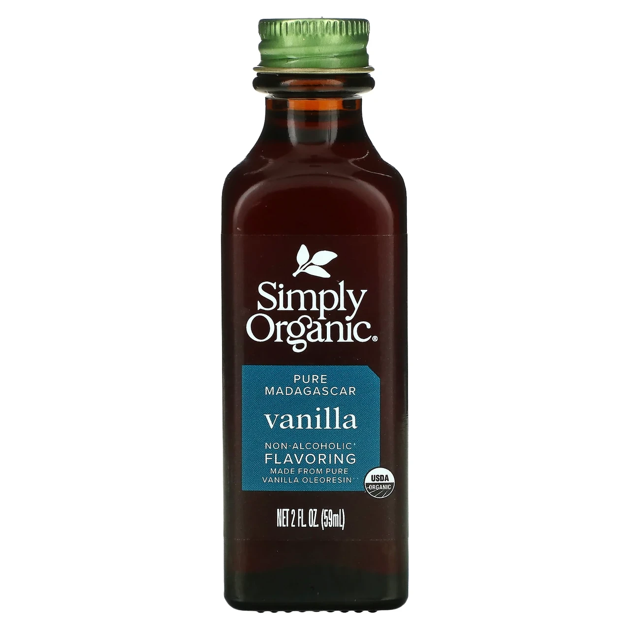 Simply Organic, Мадагаскарсая ваніль, безалкогольний ароматизатор, вирощено на фермі, 2 рідких унцій (59 мл), Київ