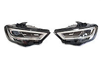Передні фари ( LED Європа ) без блоків на Audi A3 8V 2016-2020 року