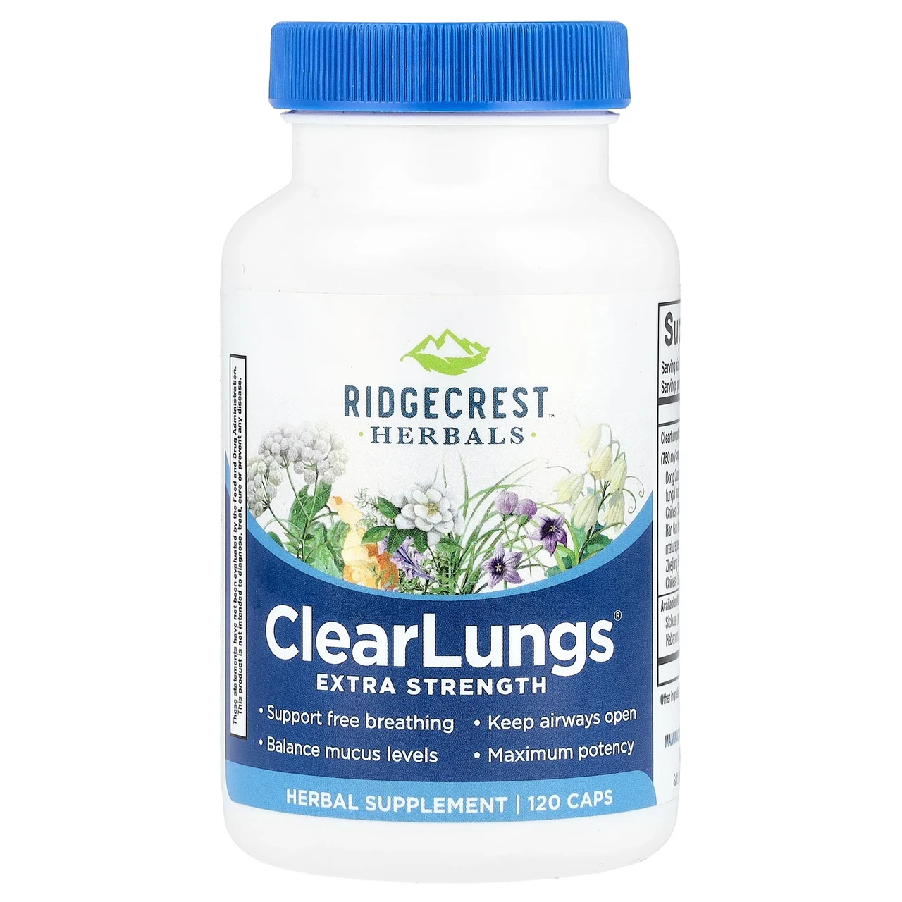RidgeCrest Herbals, ClearLungs, особлива сила, 120 веганських капсул RDH-00156, Київ