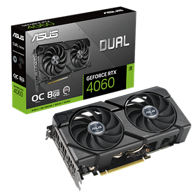 Відеокарта GeForce RTX 4060 8GB Asus Dual Evo OC (DUAL-RTX4060-O8G-EVO)