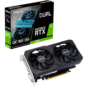 Відеокарта GeForce RTX 3050 8GB Asus Dual V2 OC (DUAL-RTX3050-O8G-V2)
