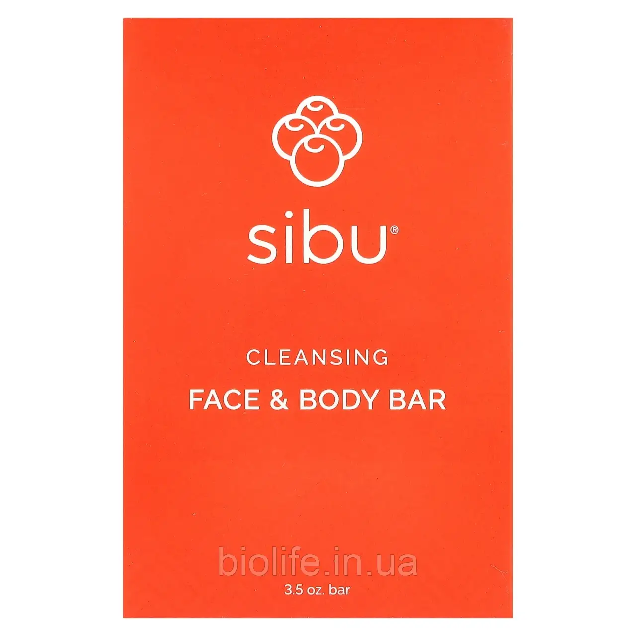 Sibu Beauty, Sea Berry Therapy, очисне тверде мило для обличчя й тіла, з обліпиховою олією, T7, 3,5 унції оригінал, фото 1