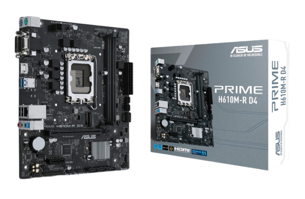 Материнська плата Asus H610M-R-SI Prime LGA 1700 (PRIME H610M-R-SI)