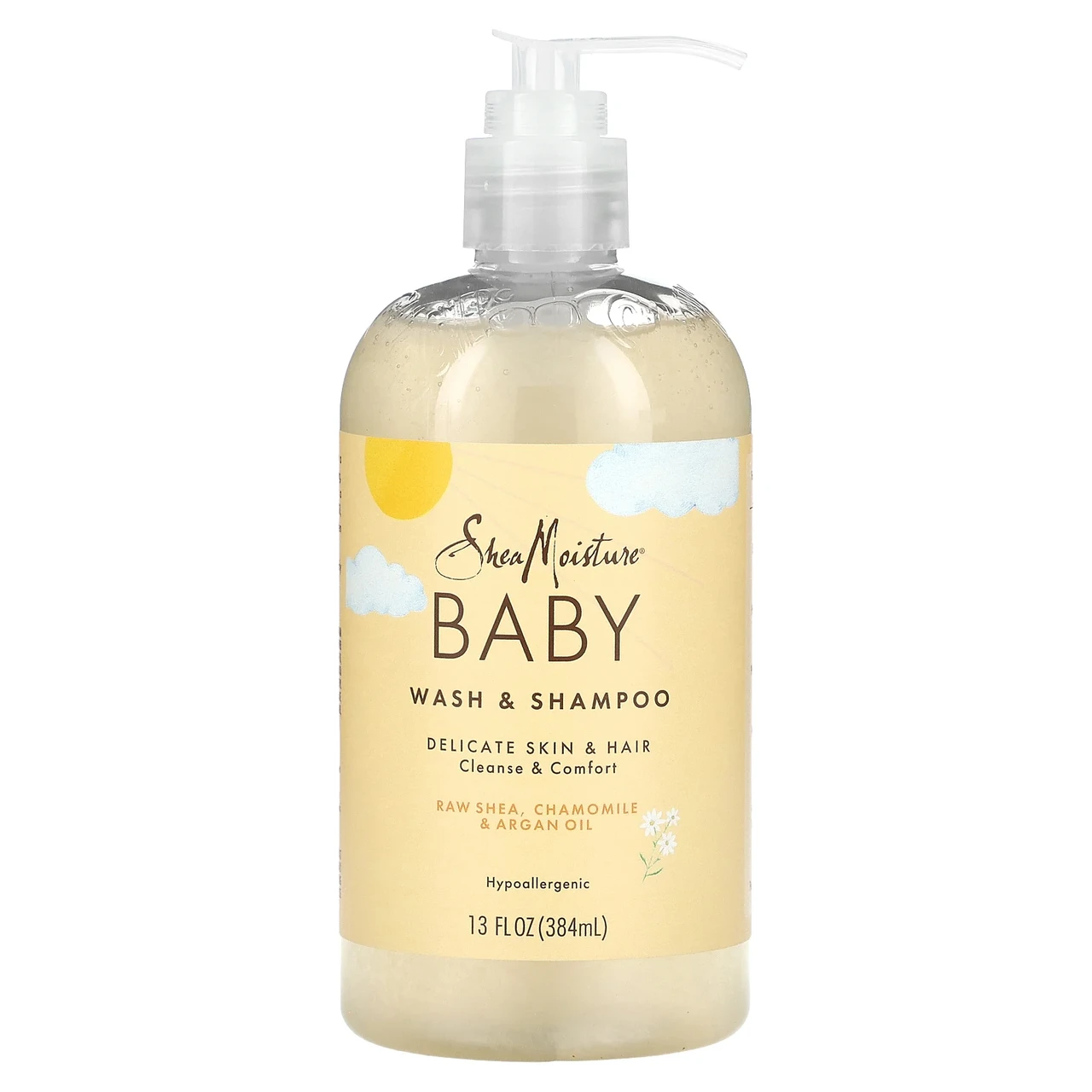 SheaMoisture, Дитяче мило і шампунь, з маслом босвеллія і миррою, 13 жид. (384 мл) SMT-90141, Київ