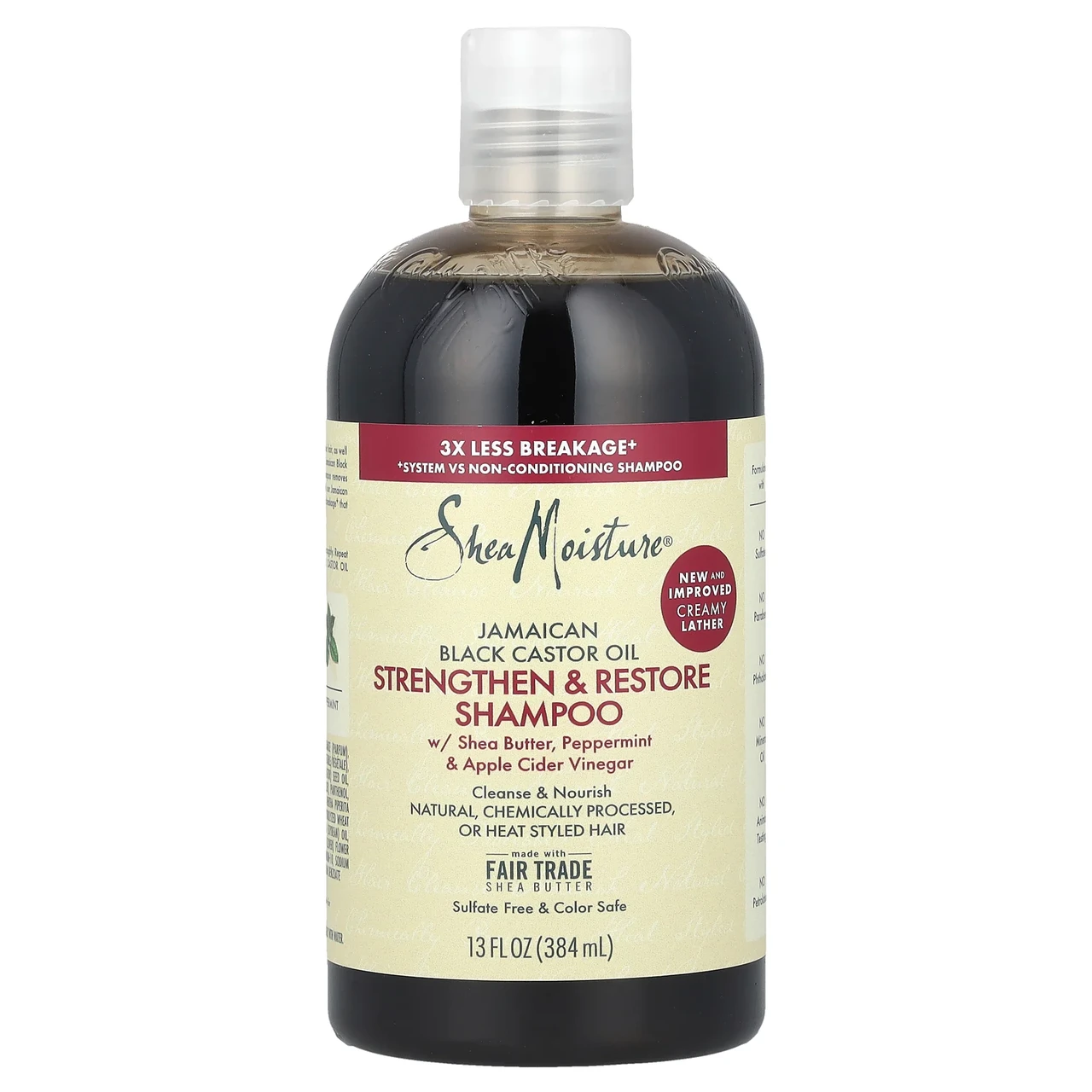 SheaMoisture, ямайське чорне касторове масло, що зміцнює і відновлює шампунь, 384 мл, Київ