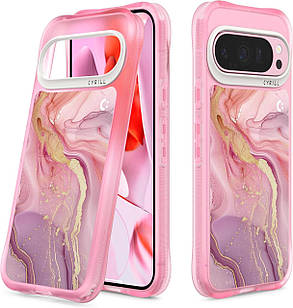 Чохол Spigen Cyrill UltraSheer Amethyst Marble (Pink) для Google Pixel 9 | 9 Pro ACS08734