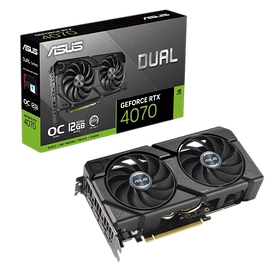Відеокарта GeForce RTX 4070 12GB Asus Dual Evo OC (DUAL-RTX4070-O12G-EVO)