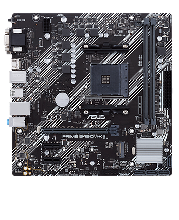 Материнська плата Asus B450M-K II Prime Socket AM4 (PRIME B450M-K II), фото 3