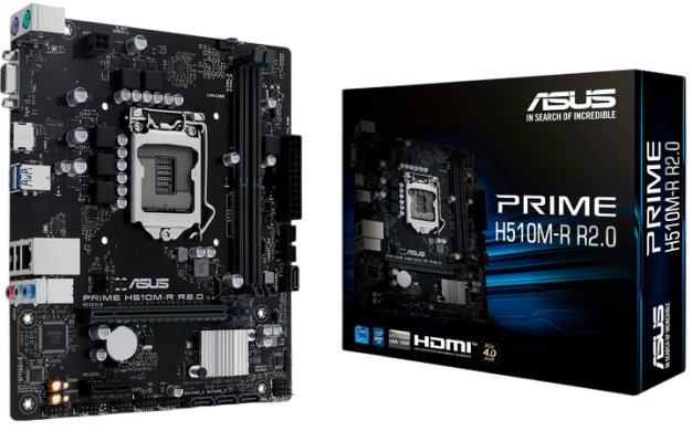 Материнська плата Asus H510M-R R2.0-SI Prime LGA 1200 (PRIME H510M-R R2.0-SI)
