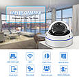 Антивандальна купольна IP WiFi Onvif камера Gadinan cupol 5MP 1,7mm. iCsee, фото 3