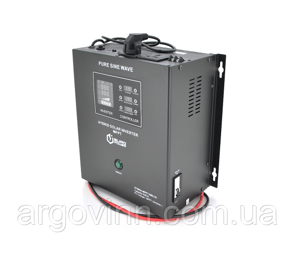 Гібридний інвертор Europower RTSWm-MPPT-500LCD, 300W, 12V, струм заряду 10A, 140-275V, MPPT