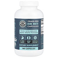 Left Coast Performance, Органічний кістковий бульйон трав'яного відгодовування, 180 капсул