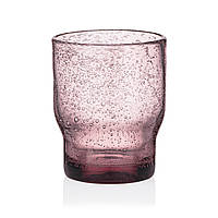 Набір склянок низьких Ardesto Bubble 300мл, 2шт, скло, рожевий (AR2630P)